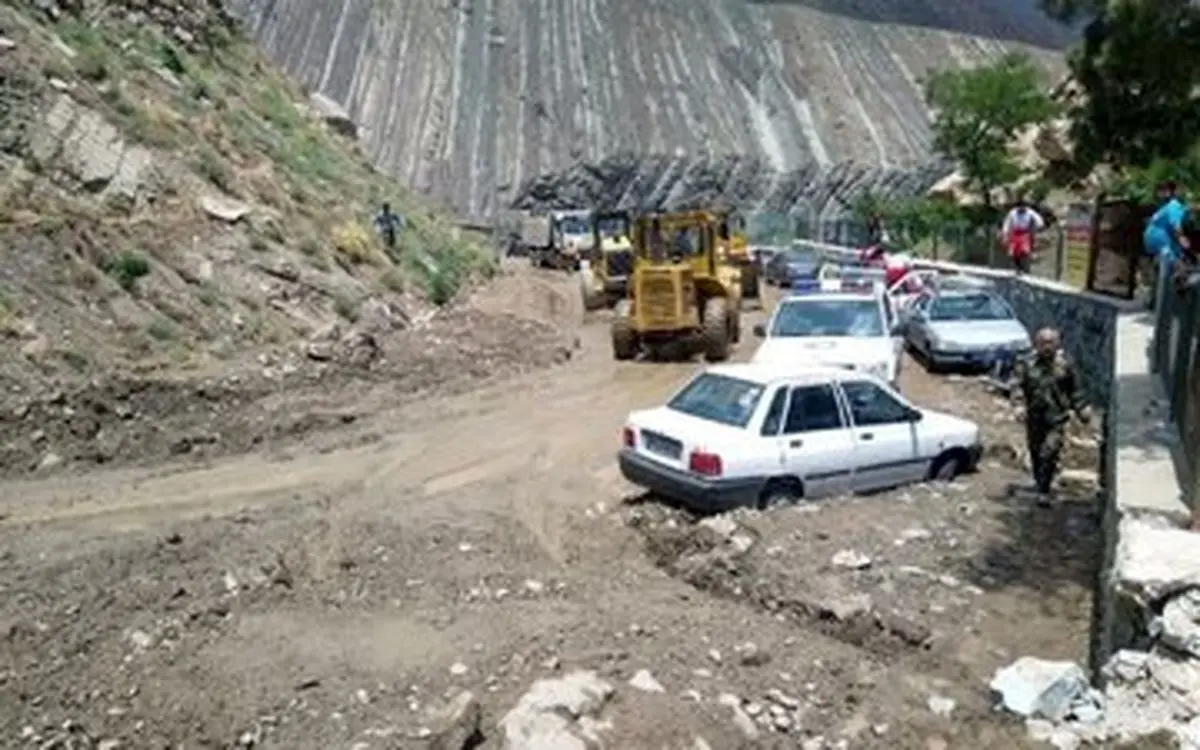 جاده چالوس حالاحالاها باز نمی‌شود!