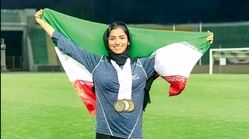 شاهکار حمیده؛ دختر سبز‌واری ‌رکورد 100متر ‌ایران ‌را شکست