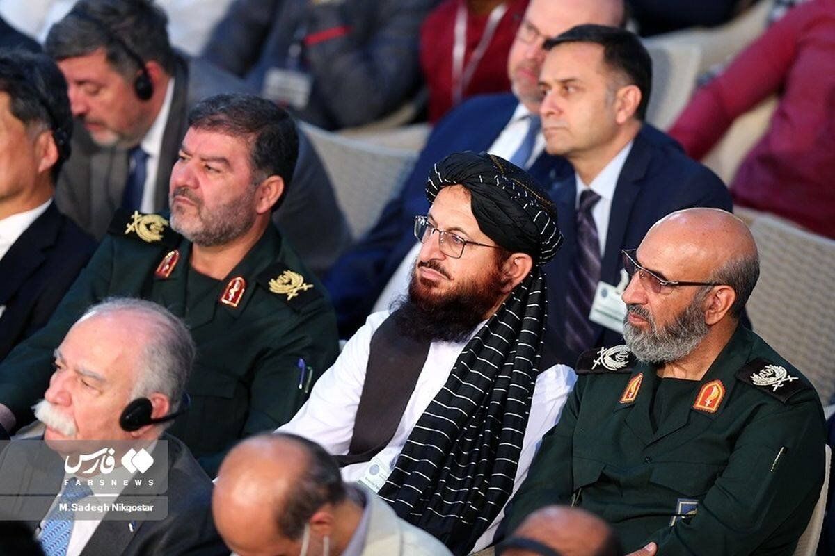 نماینده طالبان با دعوت کدام نهاد به مراسم سالگرد امام آمد؟
