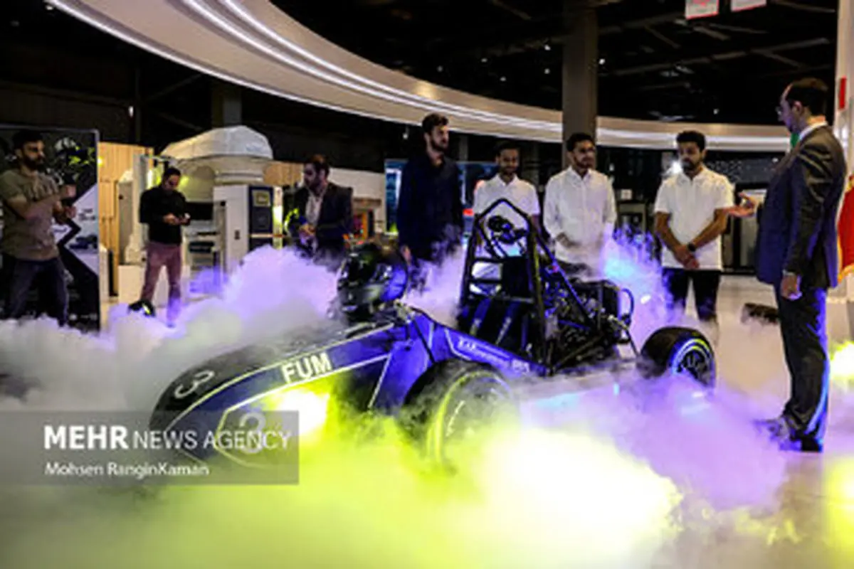 رونمایی از اولین خودروی فرمول ۱ ساخت ایران + عکس