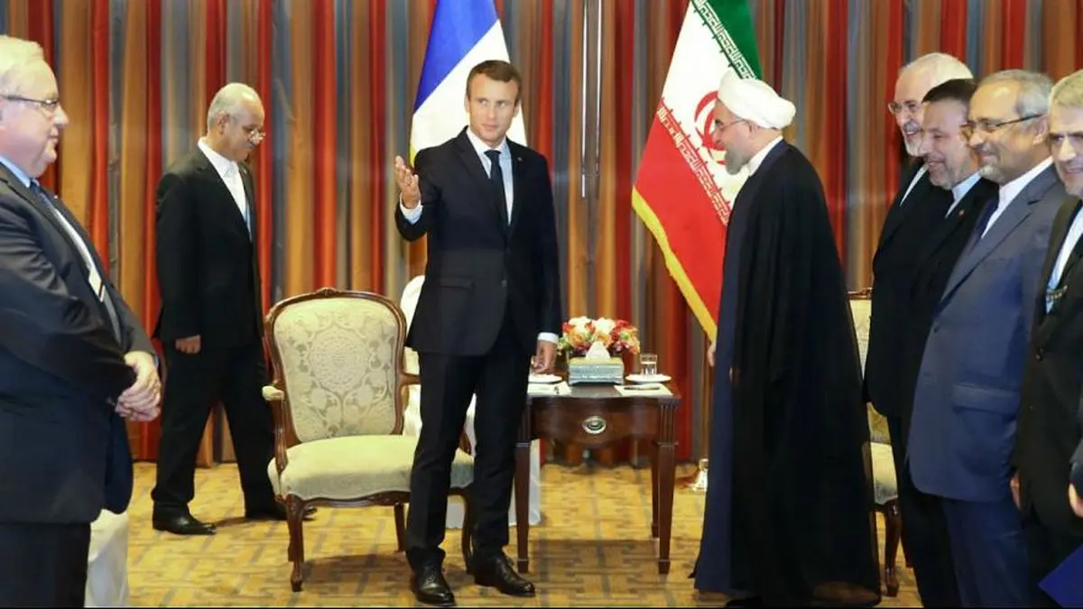 پیام رئیس‌جمهور فرانسه به ایران: کوتاه بیایید!
