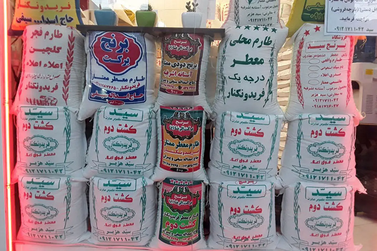 فیلم | فروش برنج پاکستانی به‌ اسم «دم‌سیاه»