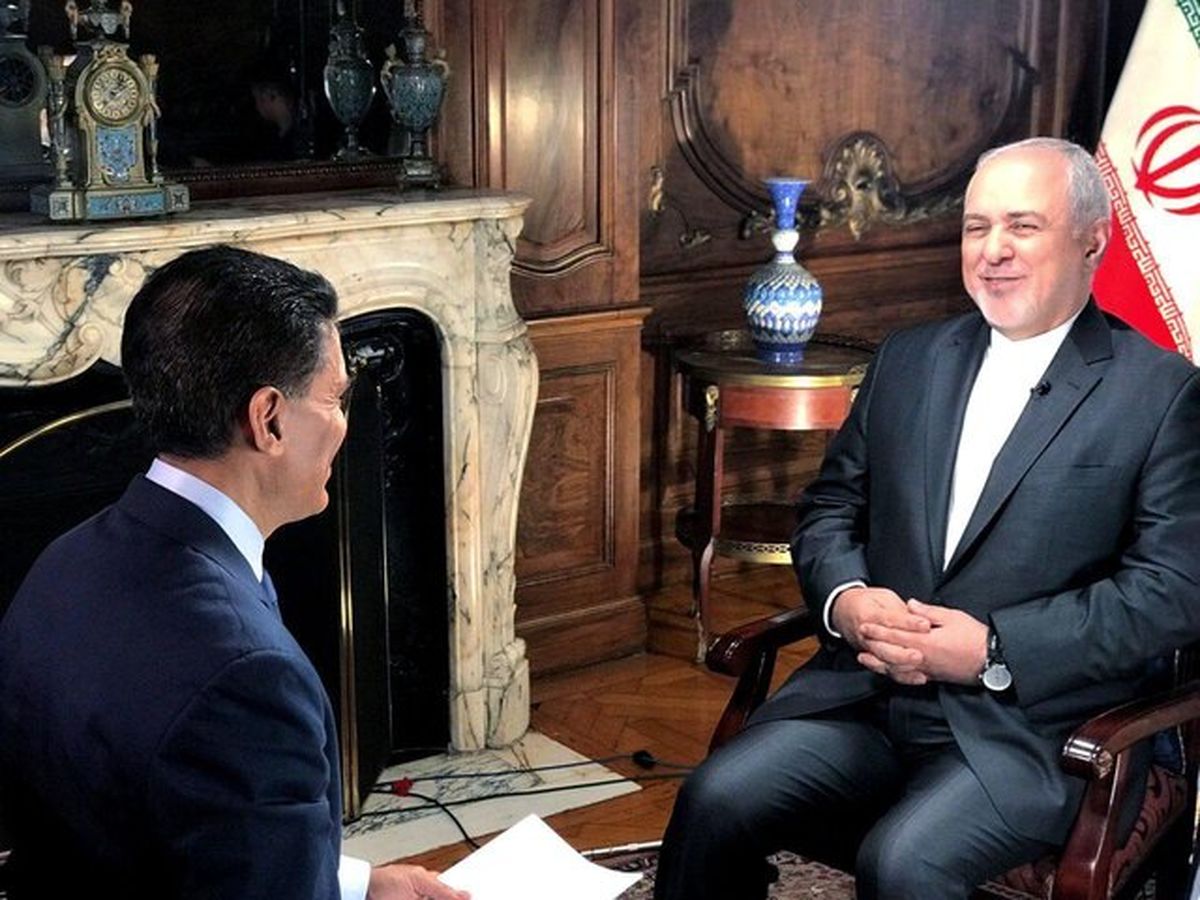 ظریف در گفتگو با CNN: ترامپ نامهای به رهبر ایران نداد