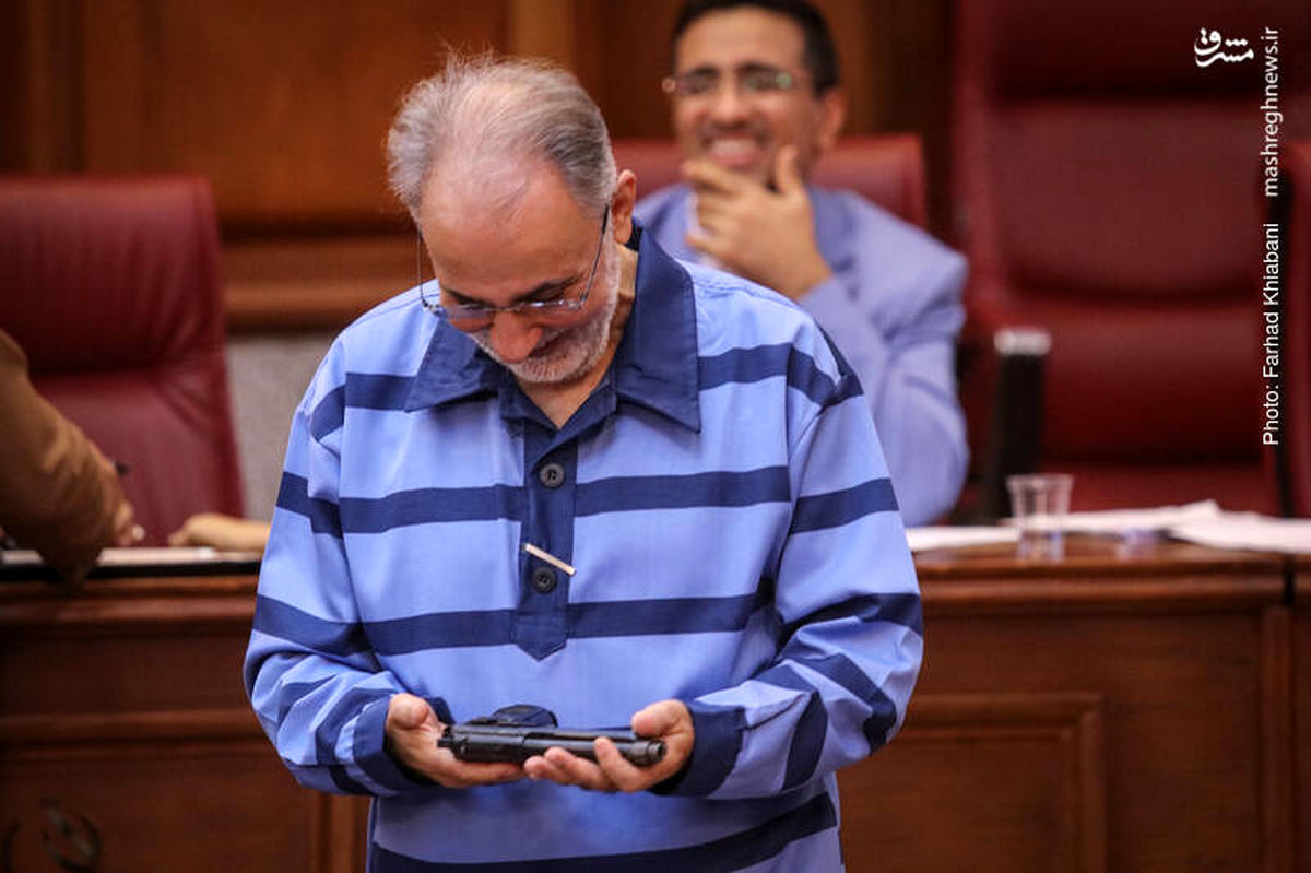 علت خنده نجفی در دادگاه مشخص شد