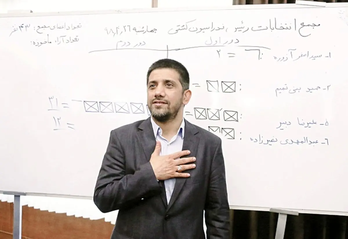 از دوران فراز و فرود دبیر تا ریاست‌ فدراسیون کشتی