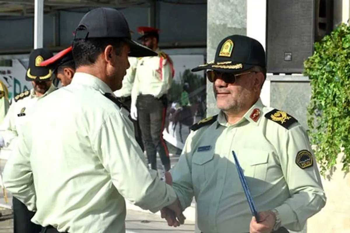 تقدیر رئیس پلیس از مأمور حادثه پارک پلیس