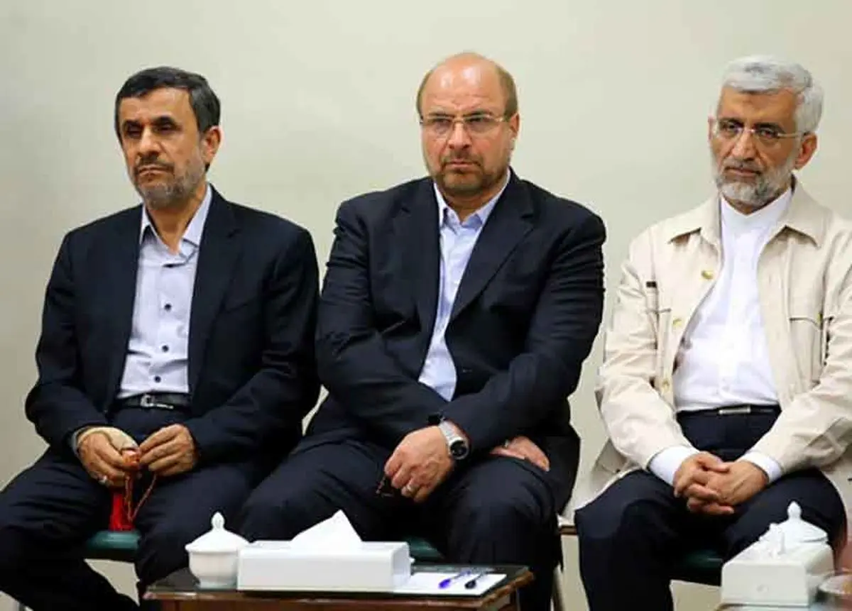 واکنش نزدیکان قالیباف به خبر دیدار با احمدی‌نژاد