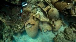 کشف گنجینه‌ و بقایای کشتی ۲۰۰۰ ساله
