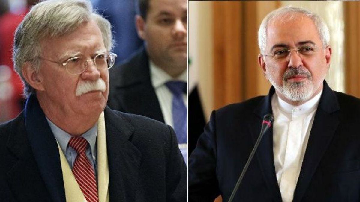 واکنش ظریف به اخراج بولتون: اظهارنظر نمی‌کنیم