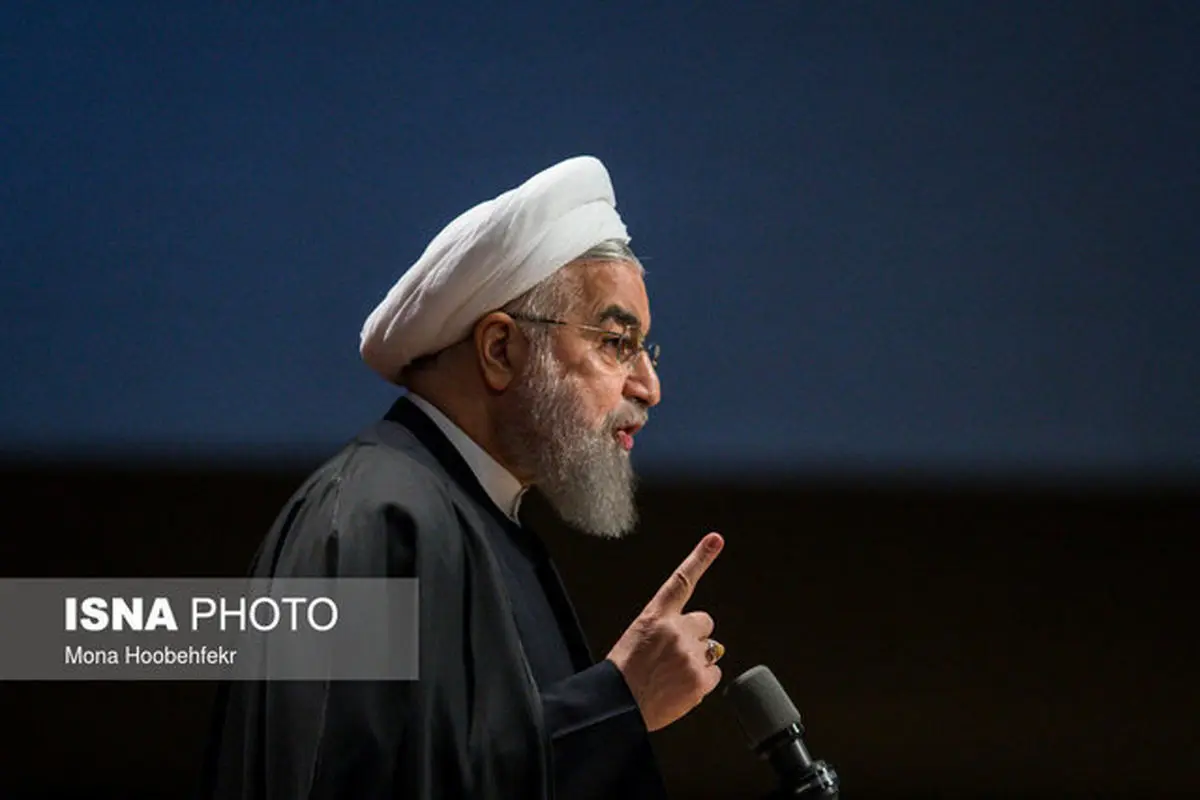 روحانی : تلاش‌های مکرون تنها با لغو تحریم‌های ترامپ نتیجه می‌دهد
