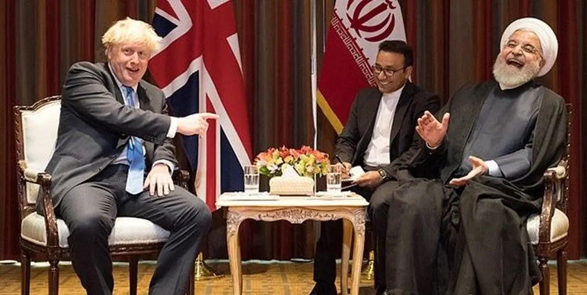 ماجرای خنده روحانی در دیدار با جانسون چه بود؟