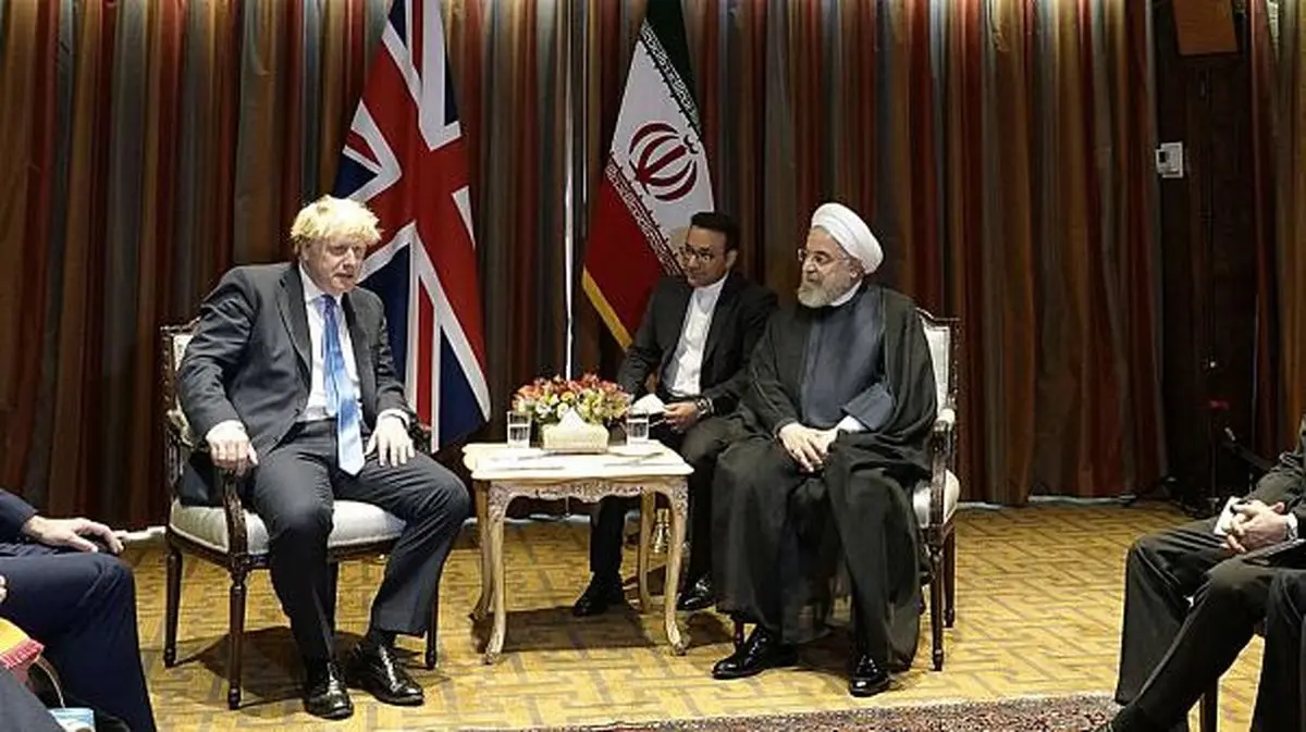 جانسون درباره توافق جدید با روحانی گفت‌وگو کرد