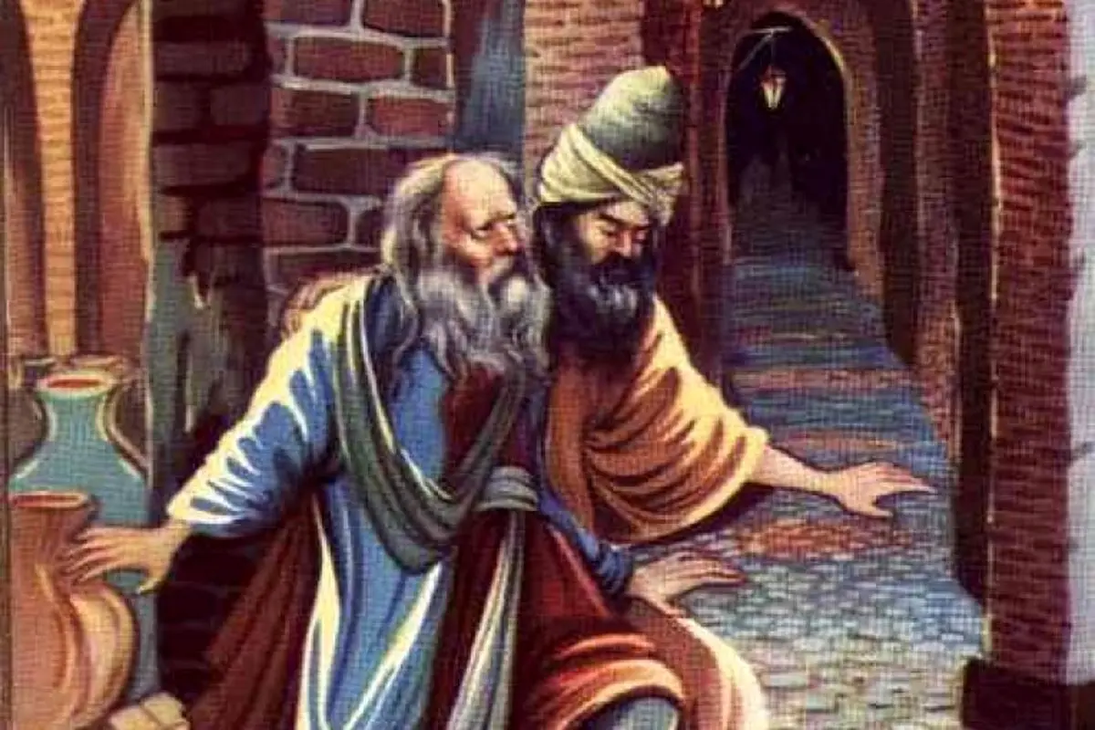 شباهت شهاب حسینی و پارسا پیروزفر به شمس و مولوی