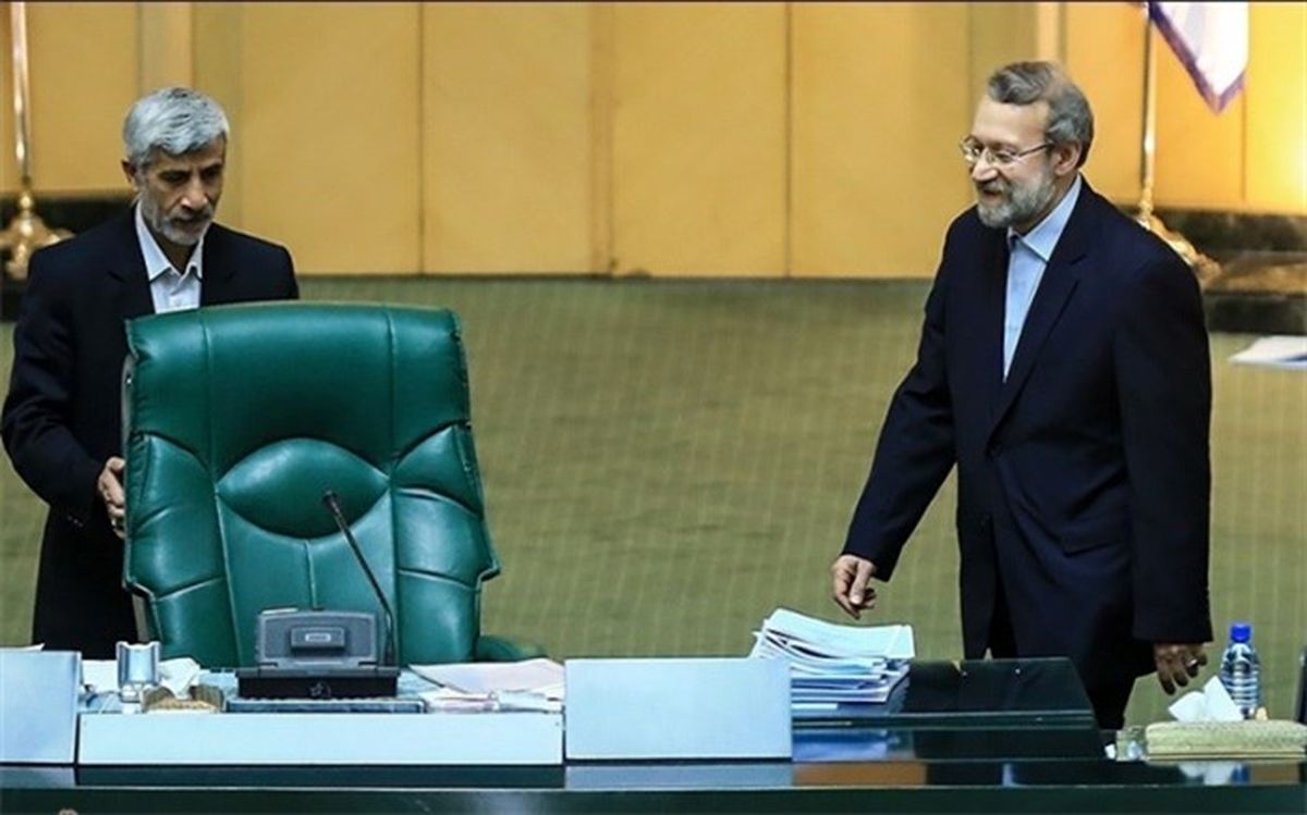 لاریجانی: ترامپ زیر میز زد!