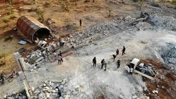 تماشا کنید؛ گزارش تصویری از قتلگاه ابوبکر البغدادی
