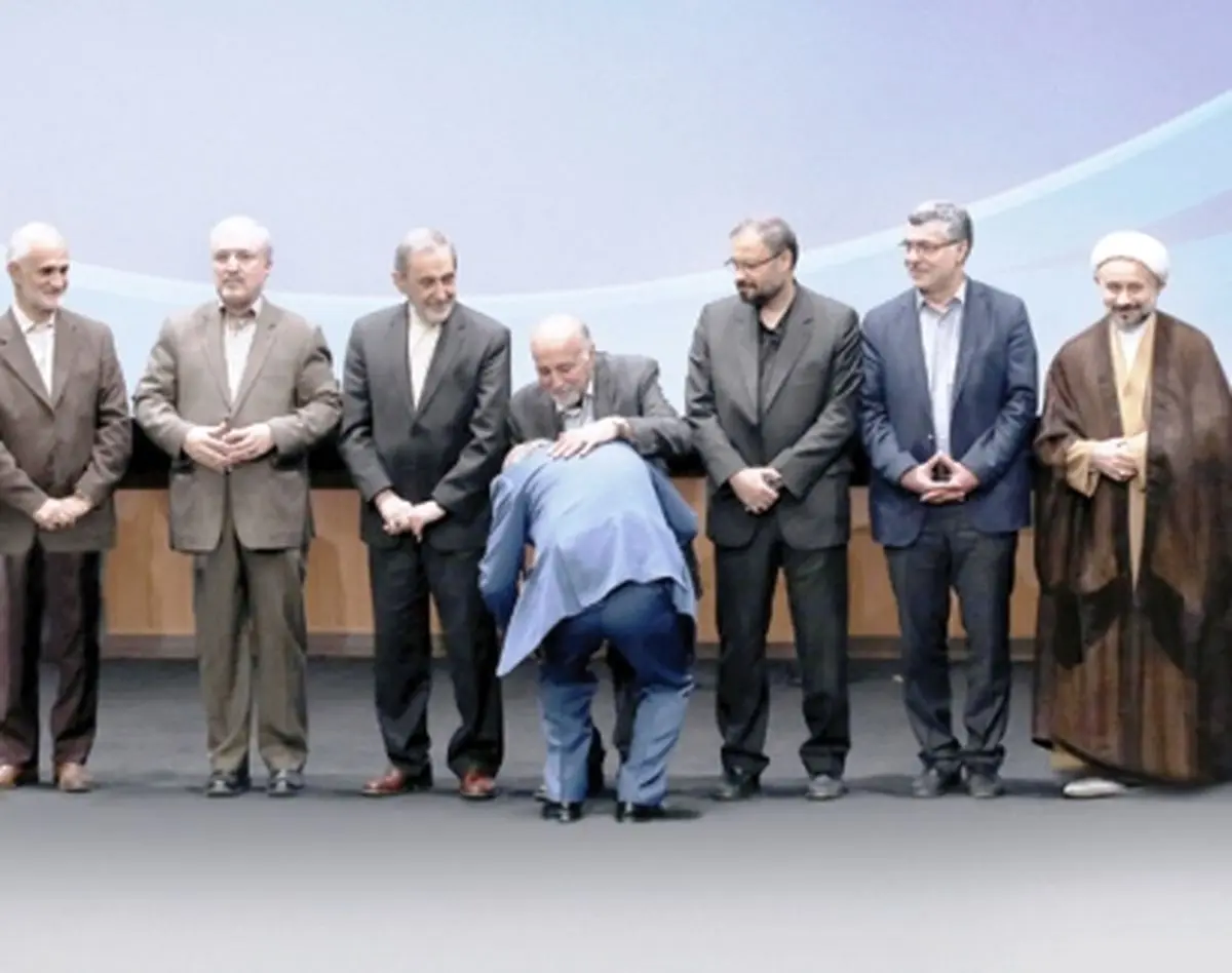 گعده سنگین پزشکان در‌مراسم تودیع آقاجانی