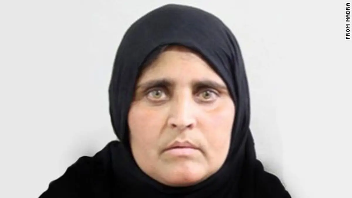 تازه ترین خبر از دختر افغان چشم سبز