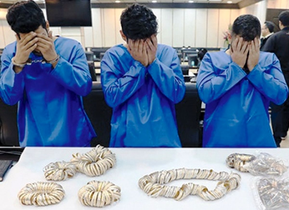 ‌گفتگو با‌ متهمان سرقت ۹‌کیلوگرم طلا