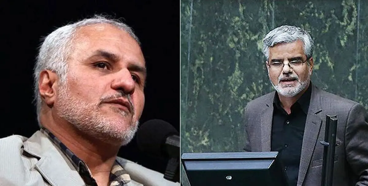 نطق آتشین محمود صادقی علیه حسن عباسی