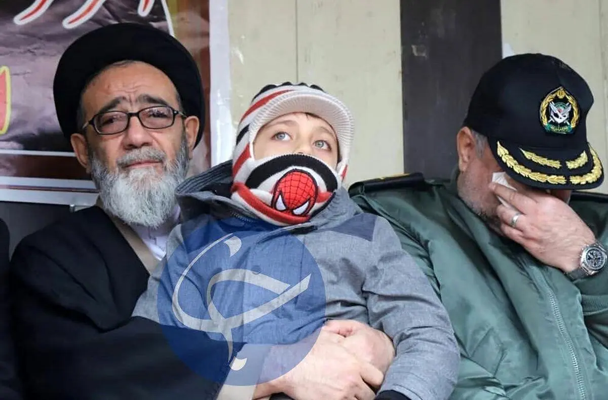 عکس | فرزند خلبان شهید سرهنگ رحمانی