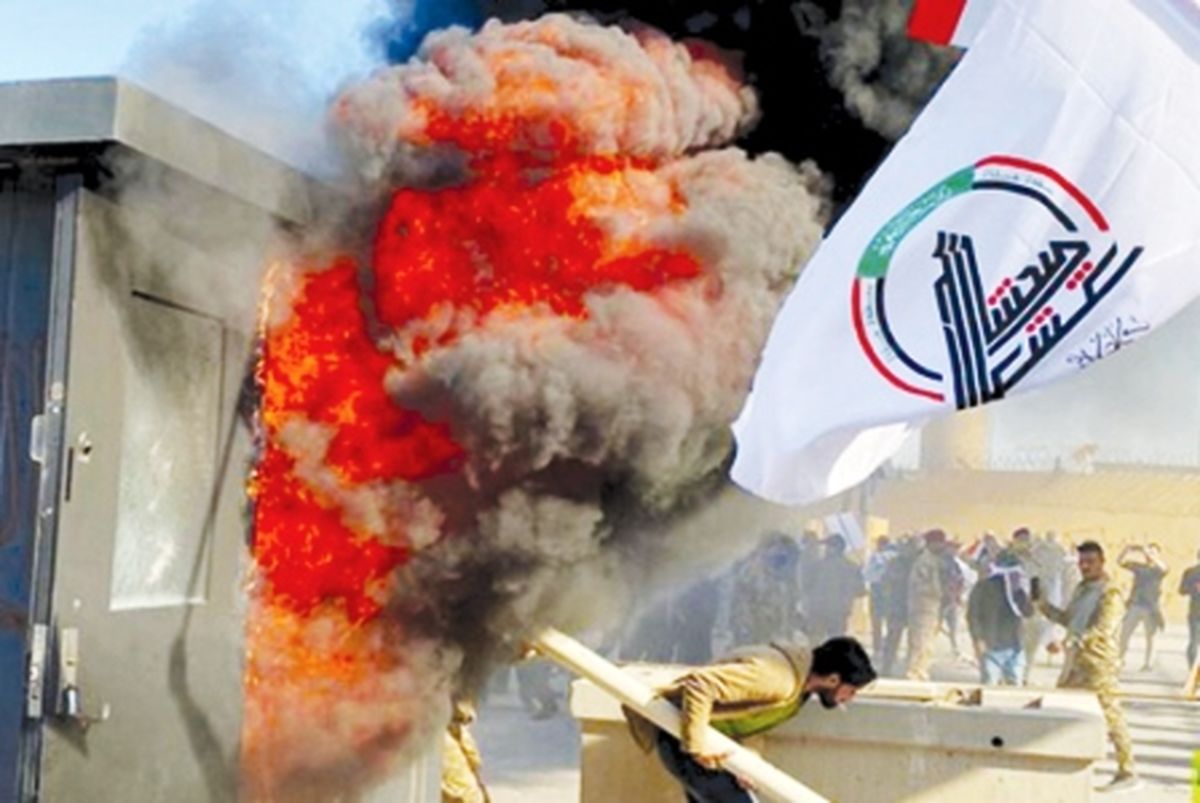 ضدحمله حشدالشعبی به آمریکاییها