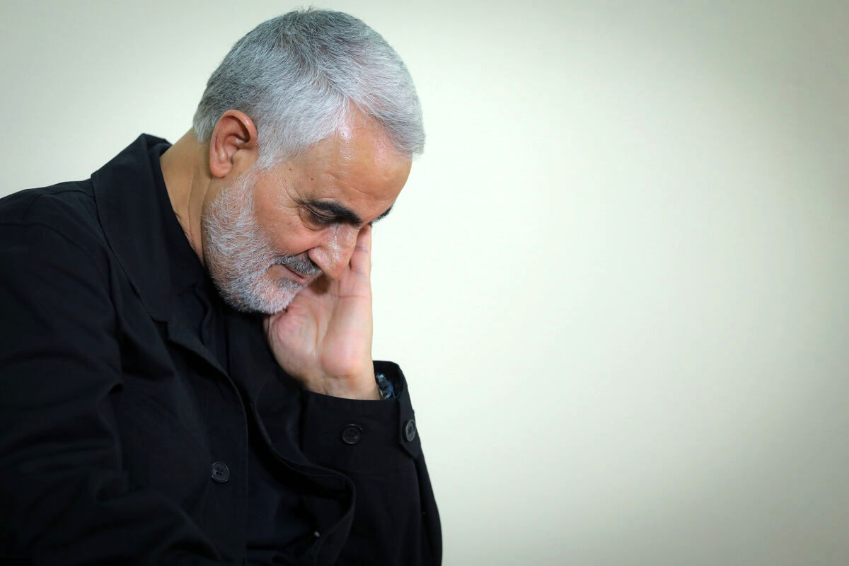 پیامی که میگویند به همسر سردار سلیمانی تعلق دارد