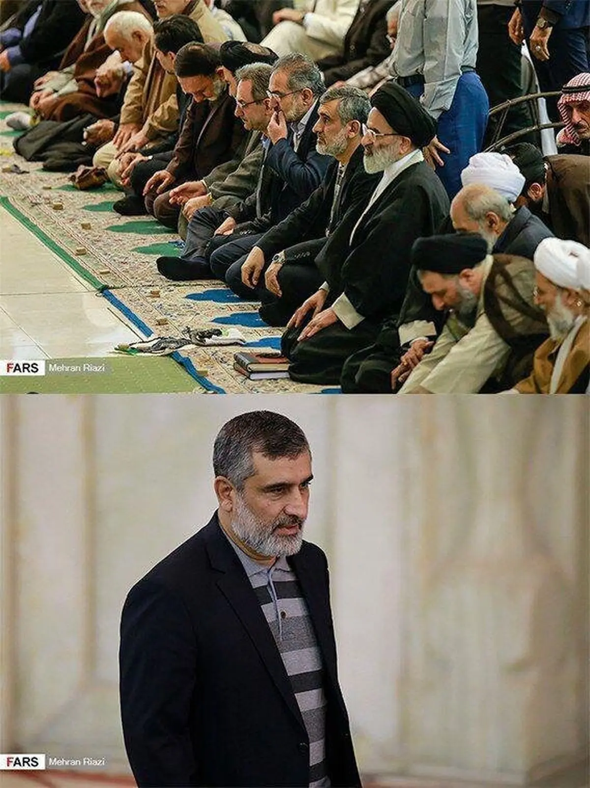 اولین عکس از فرمانده هوافضای سپاه بعد از شایعه شهادتش در سوریه