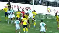 گل دوم الاهلی به النصر توسط راجر ایبانز