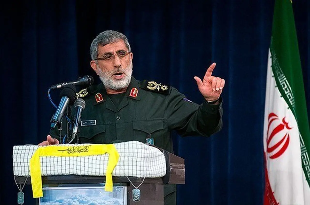 نخستین گفت‌وگو با فرمانده جدید سپاه قدس