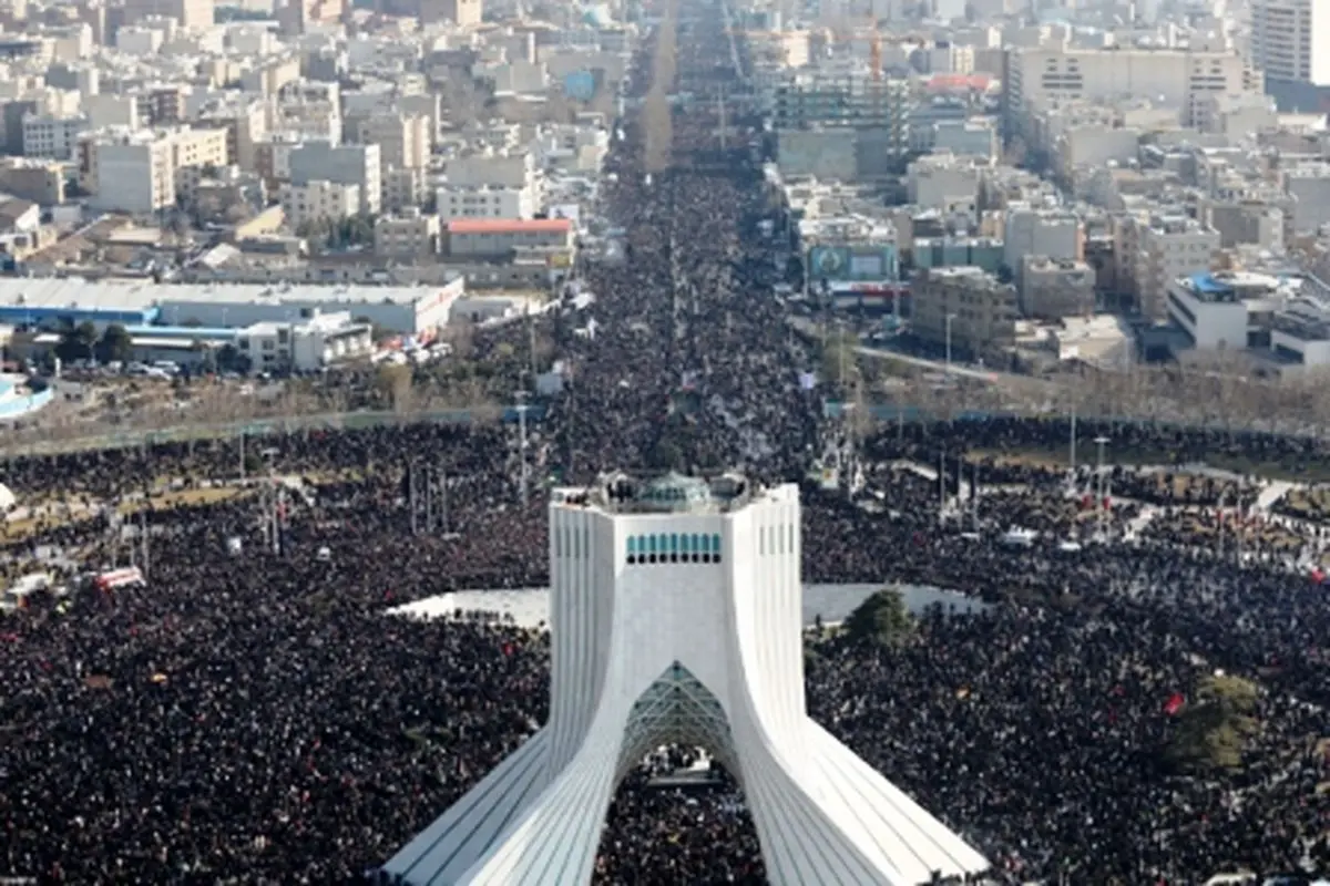 حیرت جهانی از جمعیت عزاداران در تهران