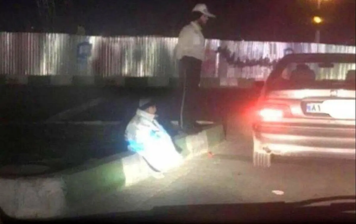 حرکت زیبای یک سرباز ایرانی