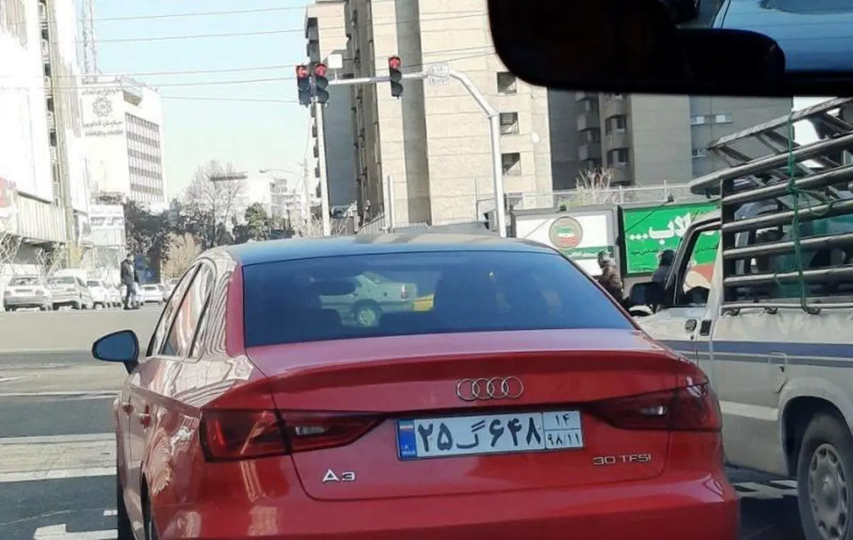شکار آئودی چهار میلیاردی در خیابان‌های ایران