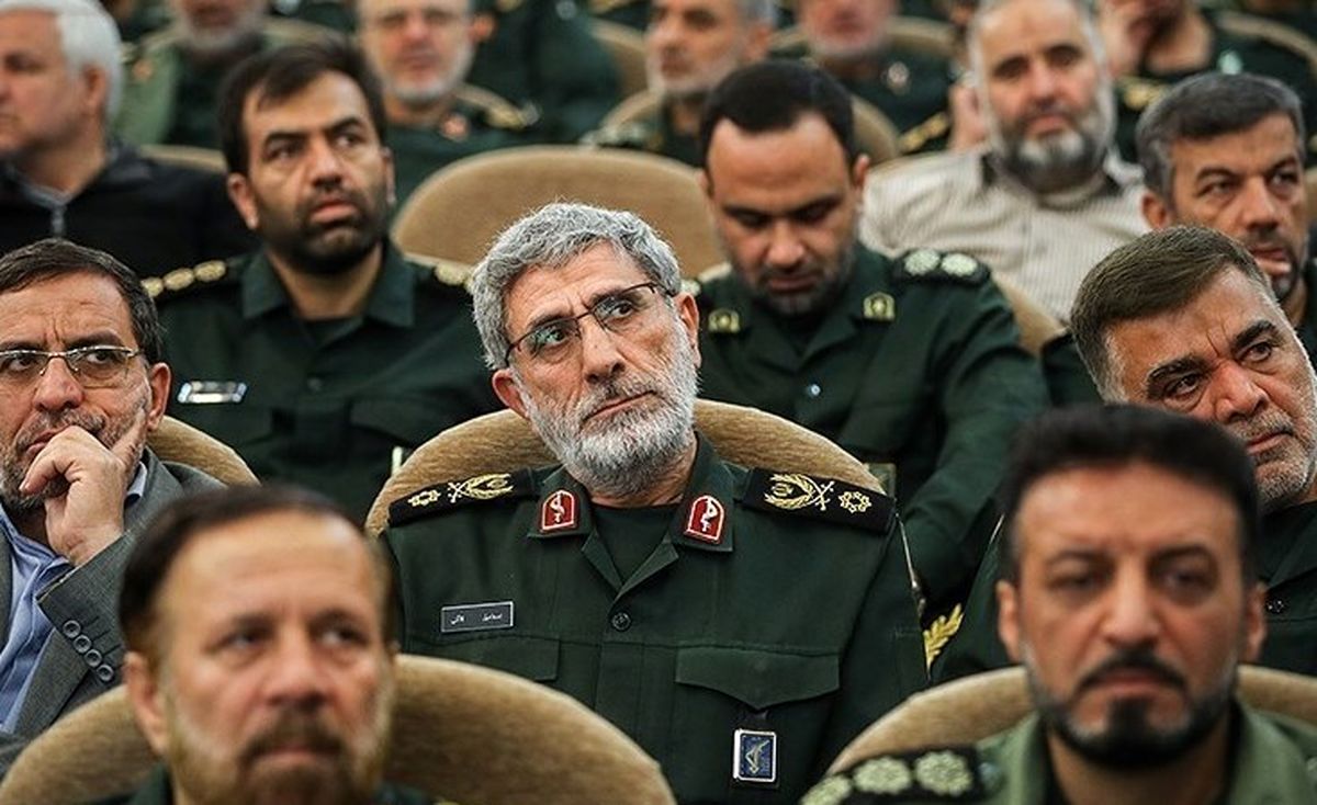 گفتگوی سردار قاآنی با فلسطینیها درباره معامله قرن