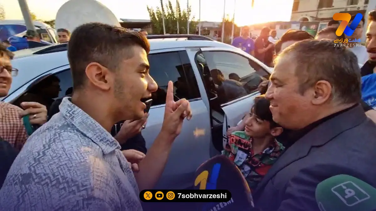 هوادار استقلال خطاب به تاجرنیا؛ رونالدو رو کی میاری استقلال؟