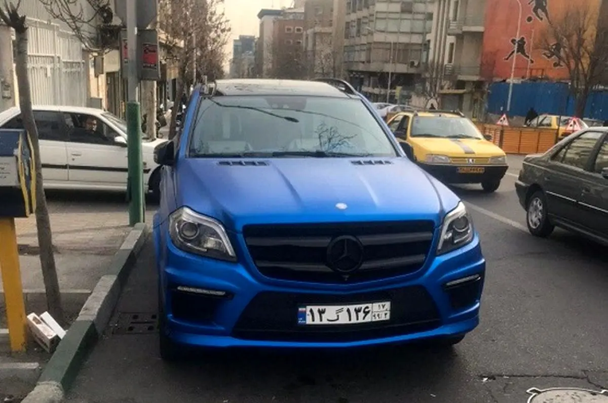 لیموزین لاکچری مرسدس بنز در تهران