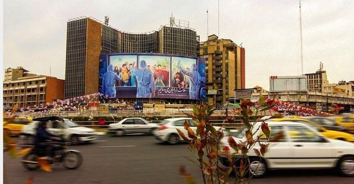 دیوارنگاره جدید میدان ولیعصر