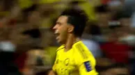 گل سوم النصر به الاتحاد که توسط داور مردود اعلام شد