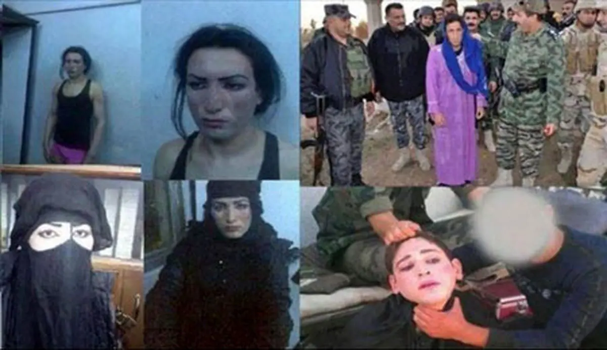 بازداشت داعشی‌ ها با لباس زنانه