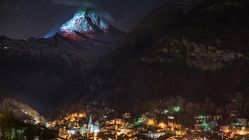 اقدام نمادین سوییس در حمایت از مردم ایران