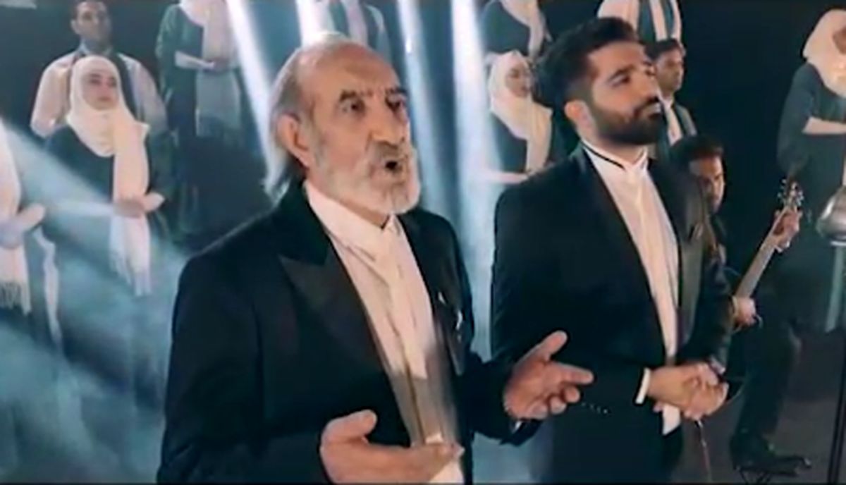 نماهنگ جدید از خواننده سرود ایایران