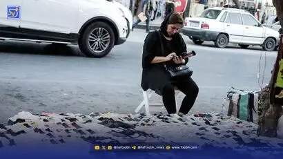 پیاده‌روها گرفتار بساط‌ها