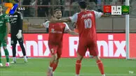  گل دوم پرسپولیس به شمس آذر توسط محمدعمری 