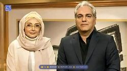 مصاحبه کتایون ریاحی و مهران مدیری؛ طعنه سنگین خانم بازیگر را در این ویدیو ببینید