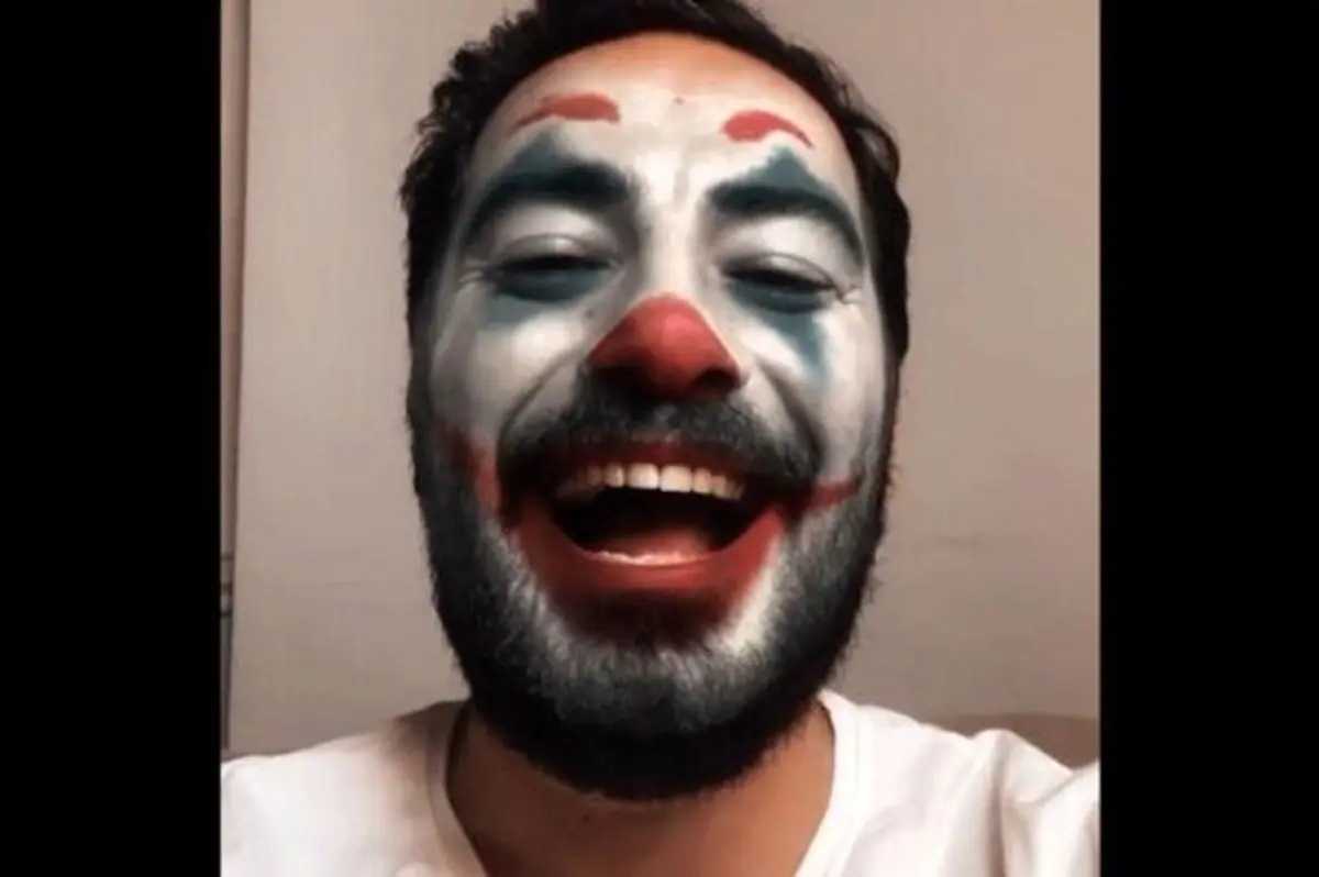 ویدیو/ نوید محمدزاده جوکر شد
