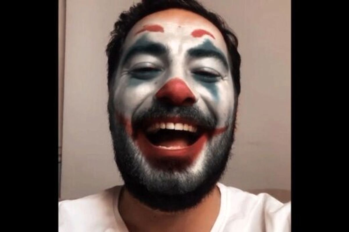 ویدیو/ نوید محمدزاده جوکر شد