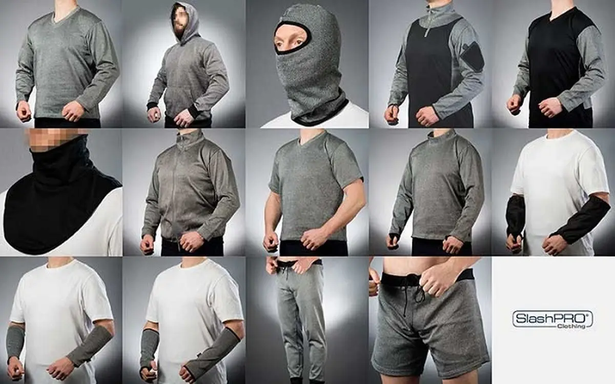 با این لباس نگران چاقو خوردن نباشید!