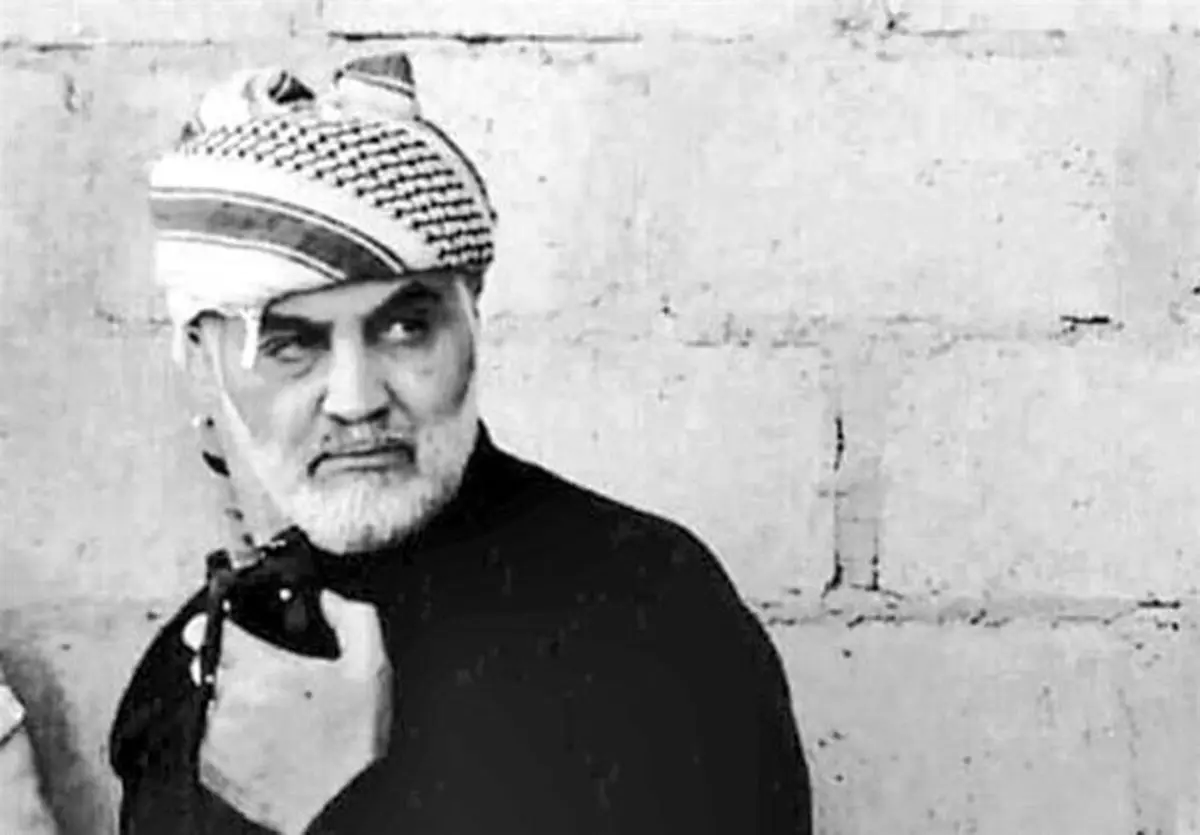 تصویری دیده نشده از سردار سلیمانی در زورخانه