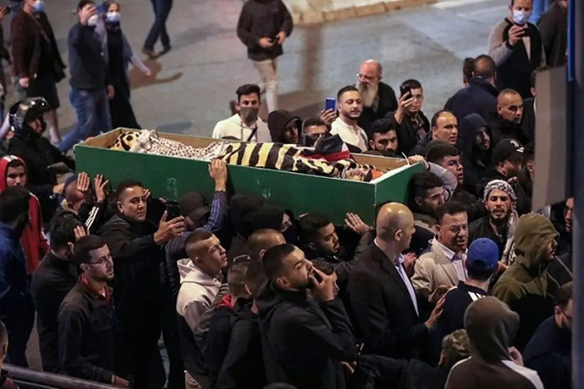 تجمع اسرائیلی‌ها در محکومیت قتل معلول فلسطینی