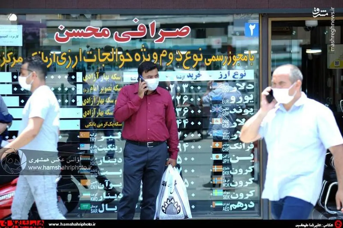 گزارش تصویری | حال و هوای صرافی‌های تهران