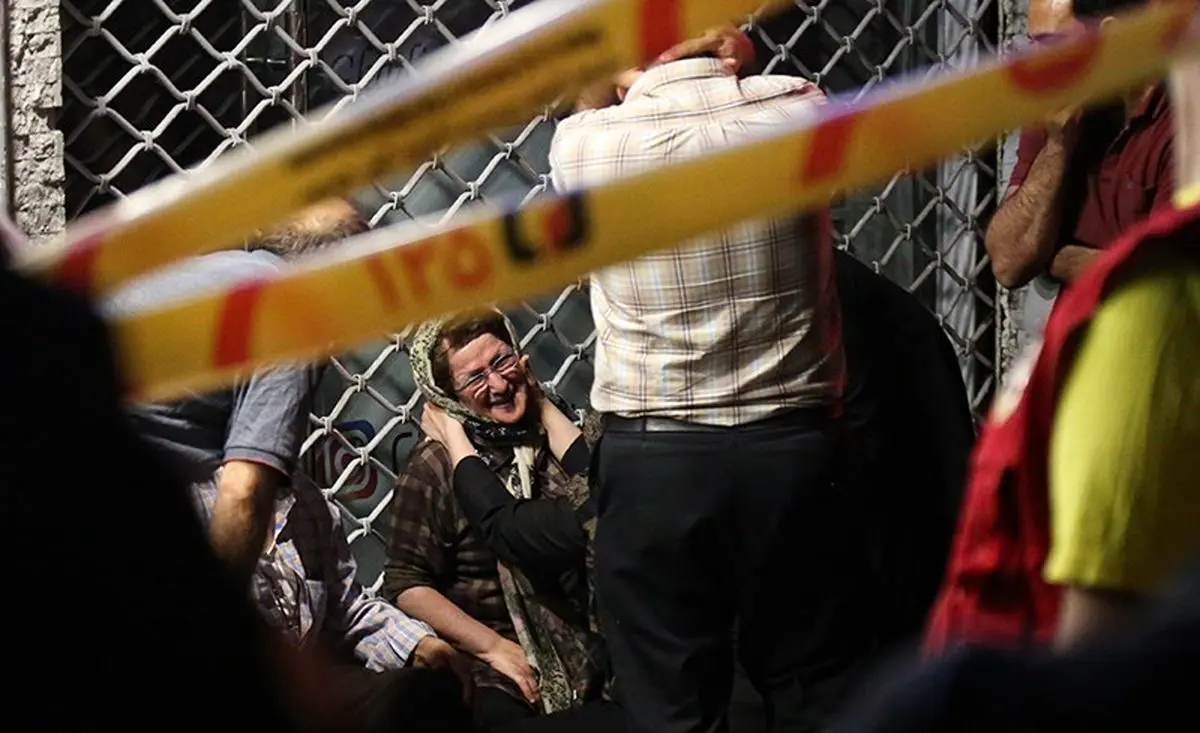 گزارش آتش‌نشانی از شدت حادثه درمانگاه سینا مهر